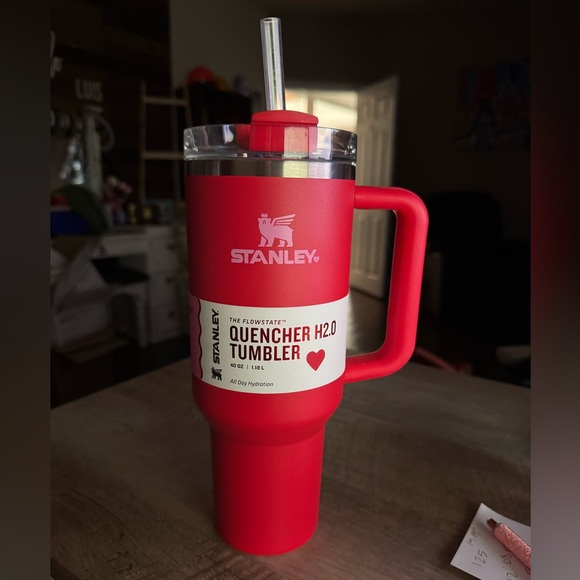 Stanley Red and Pink Tumbler Lid - Picture 1 of 5